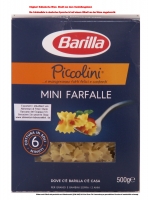 Barilla Piccolini Mini Farfalle 500g  Teigwaren aus Hartweizengrie