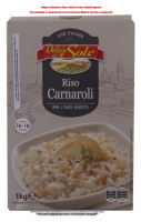 Delizie dal Sole Riso Carnaroli 1000g /  Carnaroli  Reis 100% aus Italien.