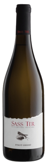 La Delizia SASS TER Pinot Grigio 0,75L IGT 13% Vol. Weißwein 2019