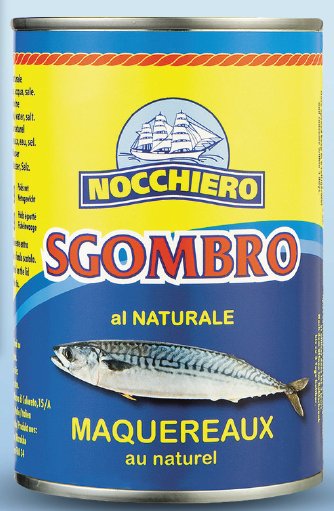 Nocchiero Sgombro al Naturale / Makrele in Wasser. 425g  Fisch e