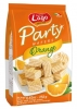 Lago Party wafers Orange 250g Süsse Backware Waffeln mit Creme (Orangengeschmack)