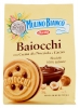 Mulino Bianco Baiocchi con crema alla Nocciola e Cacao 260g Se Backware Kekse mit Haselnuss-Kakao--Creme