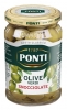 Ponti Olive verdi snocciolate in salamoia 670g Entsteinte grne Oliven in Salzlake. Abtropfgewicht 330g
